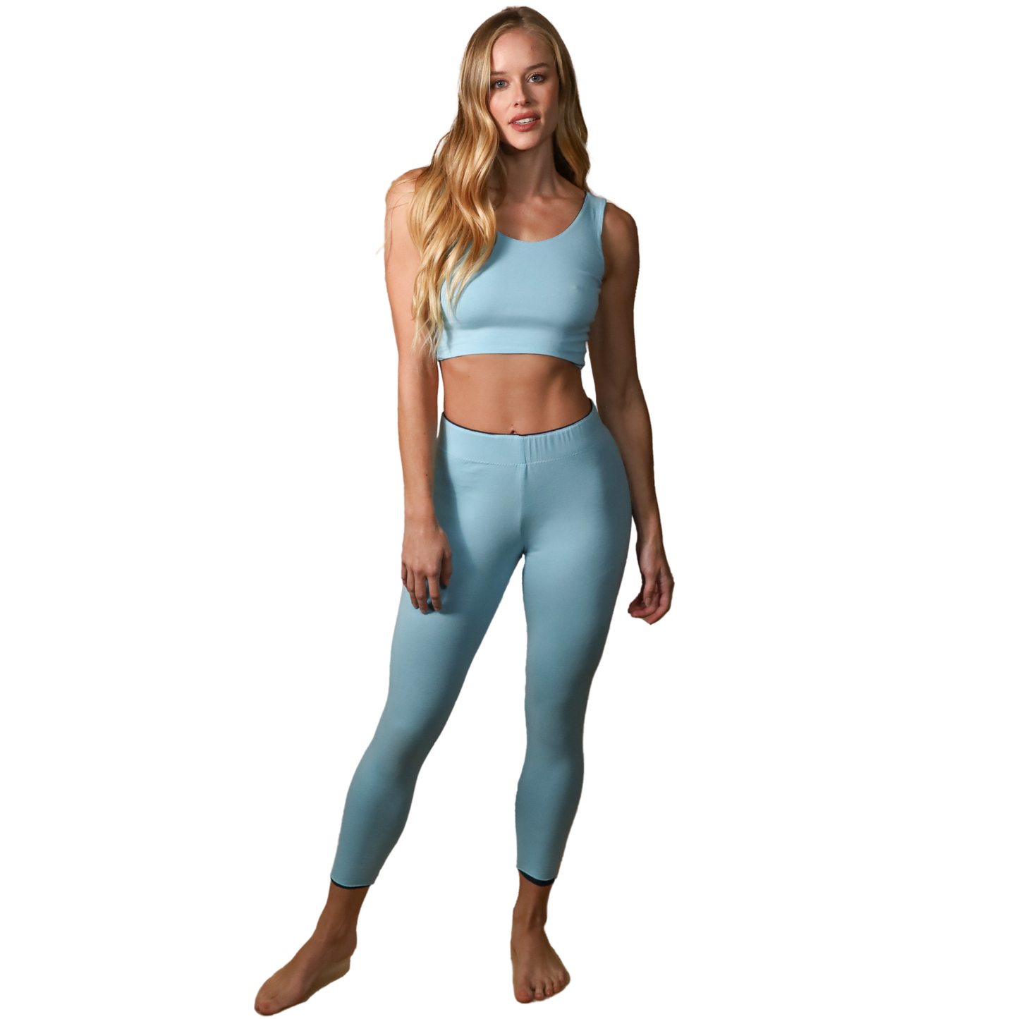 Penelope Leggings: Organic Cotton, Reversible Leggings
