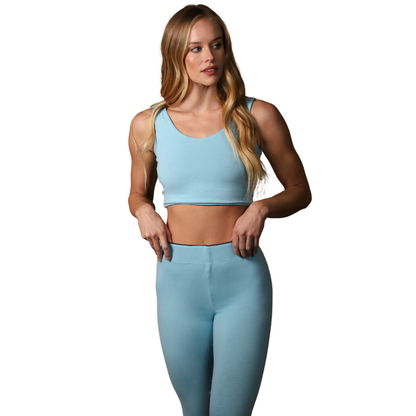 Daphne: Organic Cotton Reversible Crop Tank